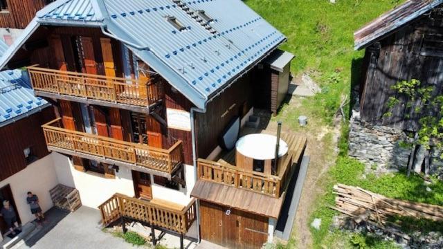 Chalet La Rioule 16 Pers Doucy Exterior foto